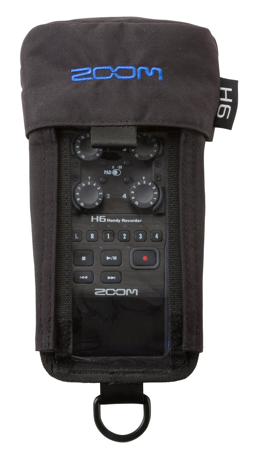 Zoom PCH-6 Kotelo H6:lle Läpinäkyvä, Musta