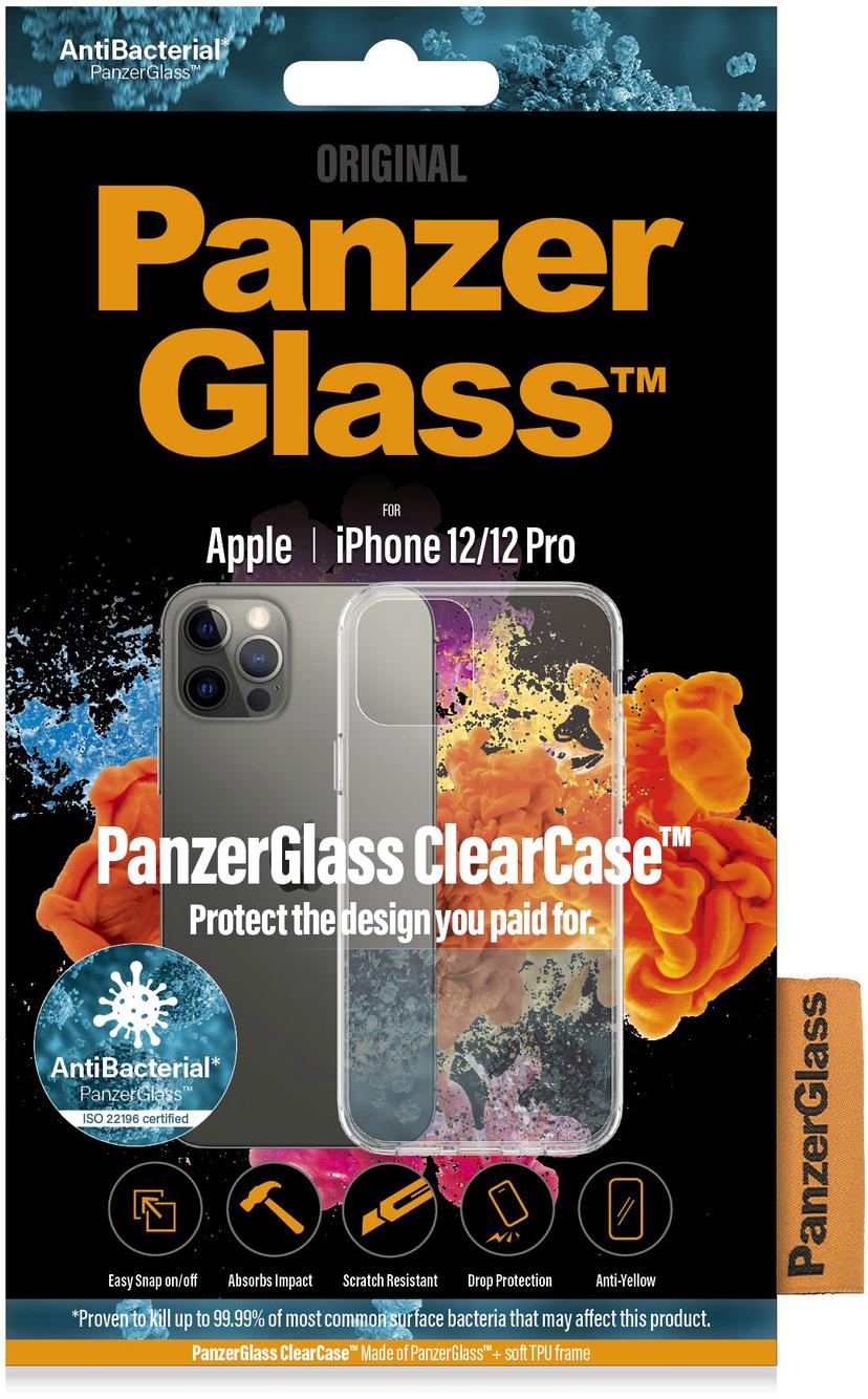 Panzerglass ClearCase Apple - iPhone 12,
Apple - iPhone 12 Pro Läpinäkyvä