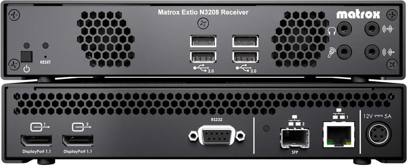 Matrox Extio 3 Series N3208 Receiver Appliance