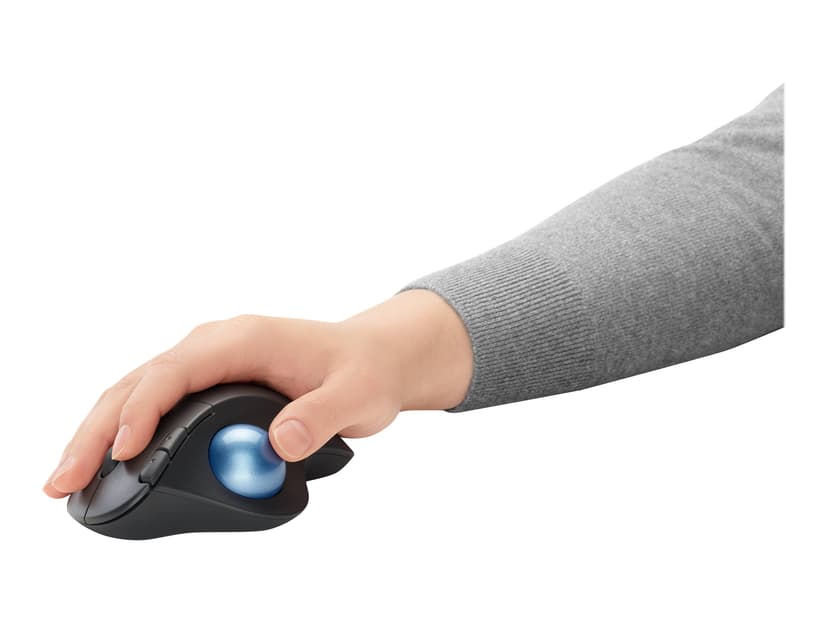 Logitech ERGO M575 Trådløs 2000dpi Styrekule Grå