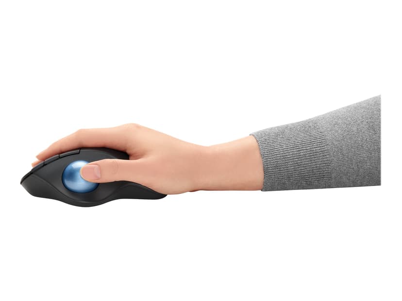 Logitech ERGO M575 Trådløs 2000dpi Styrekule Grå