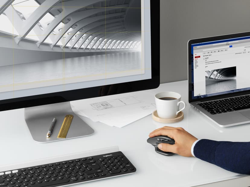 Logitech MX Master 2S Trådlös 4000dpi Mus Svart