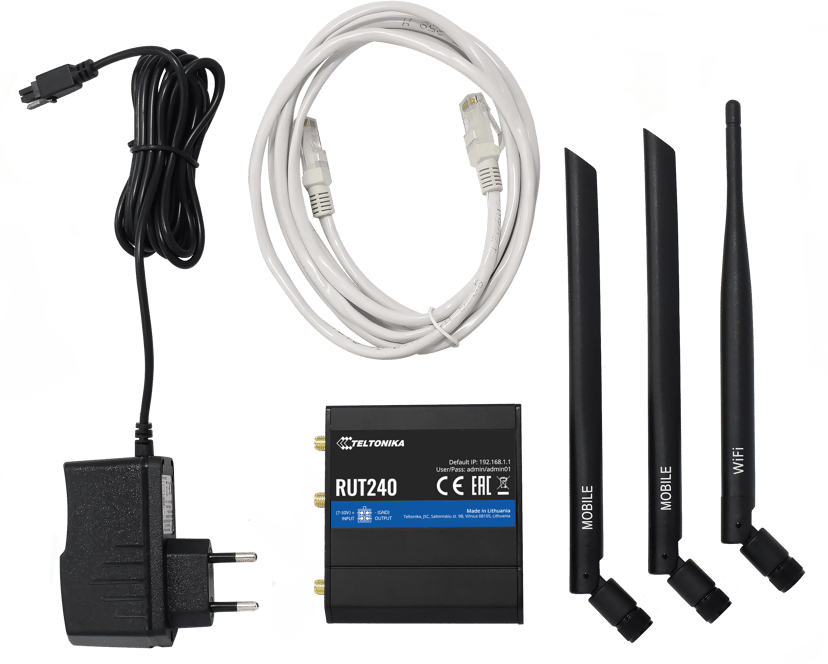 Teltonika RUT240 Industrial LTE Wireless Router 3-pack