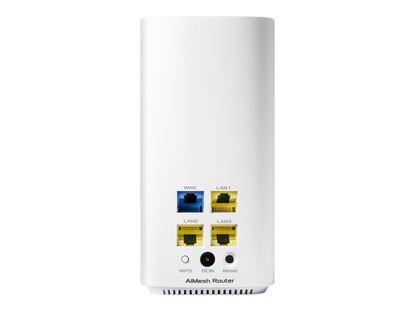 ASUS ZenWiFi AC Mini (CD6) AC1500 3-pakkaus Valkoinen
