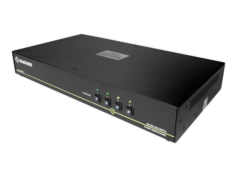 Black Box NIAP 3.0 Secure KVM Switch - HDMI USB 4-Port