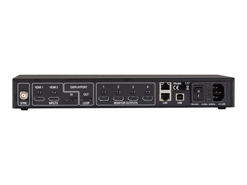 Black Box Videoplex 4000 Video Wall Controller - 4K HDMI