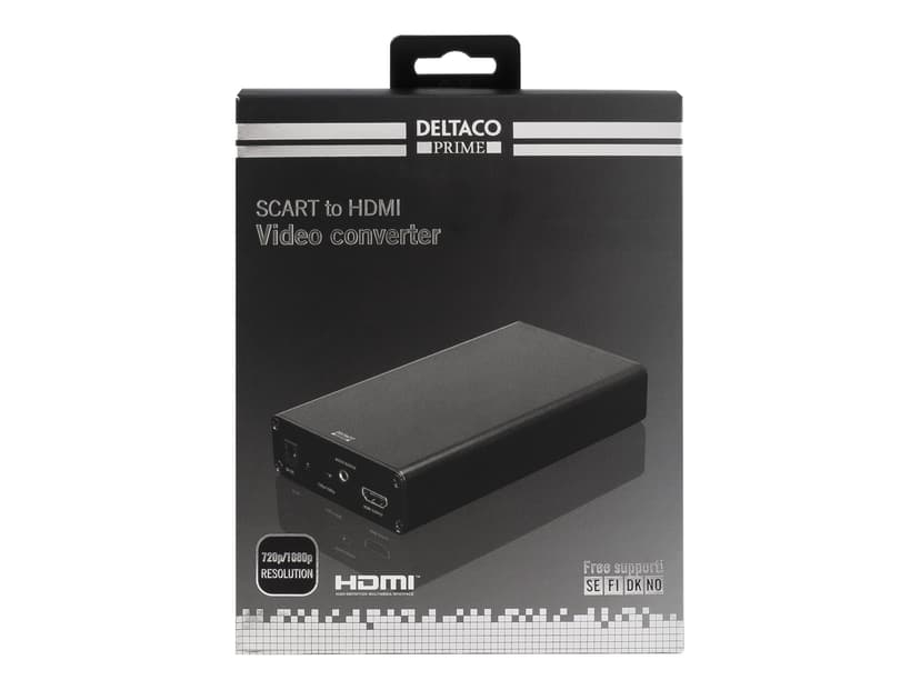 Deltaco scart to hdmi new arrivals