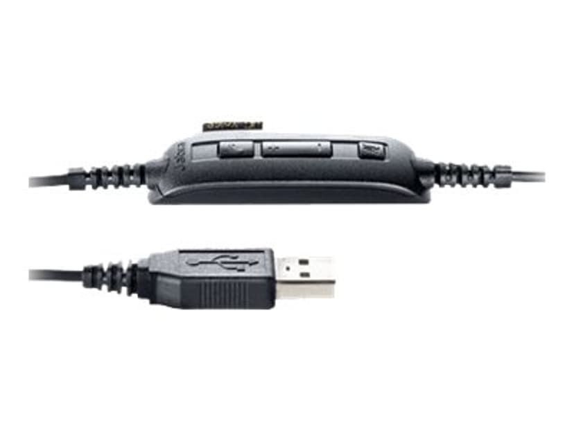 Jabra UC Voice 250 MS Kuuloke + mikrofoni USB Mono Musta