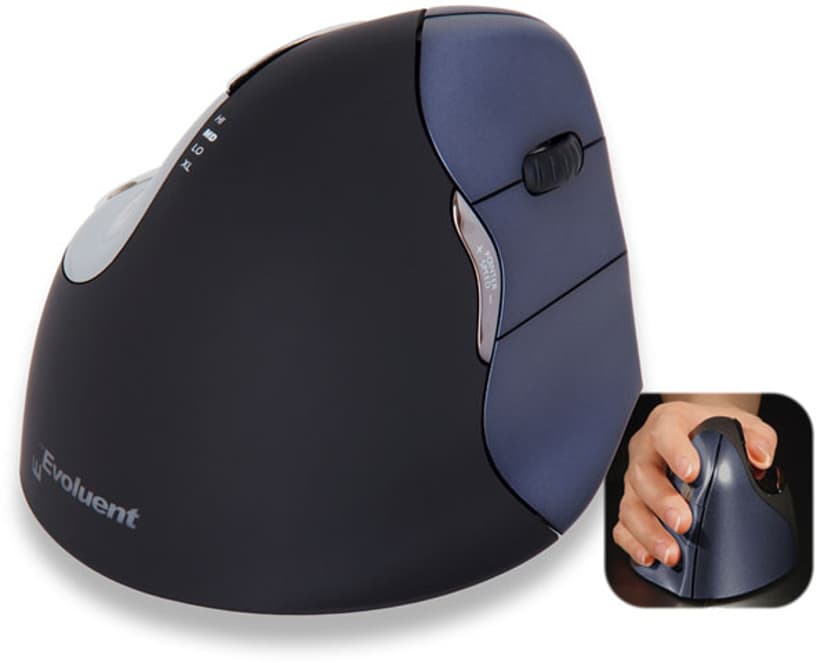 Evoluent VerticalMouse 4 Right Draadloos Muis