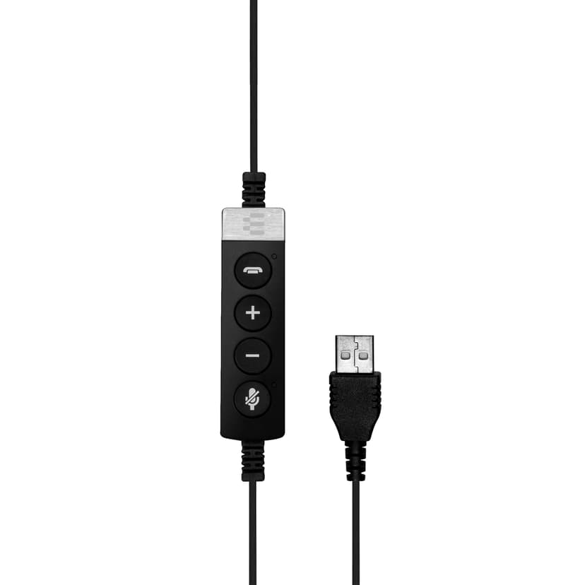 EPOS IMPACT SC630 USB ML Headset USB-A Microsoft-teams, Optimerad för UC, Skype for Buisness Mono Svart
