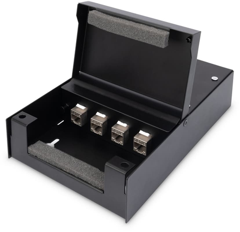 Digitus Keystone Box 4-Port IP20 Svart