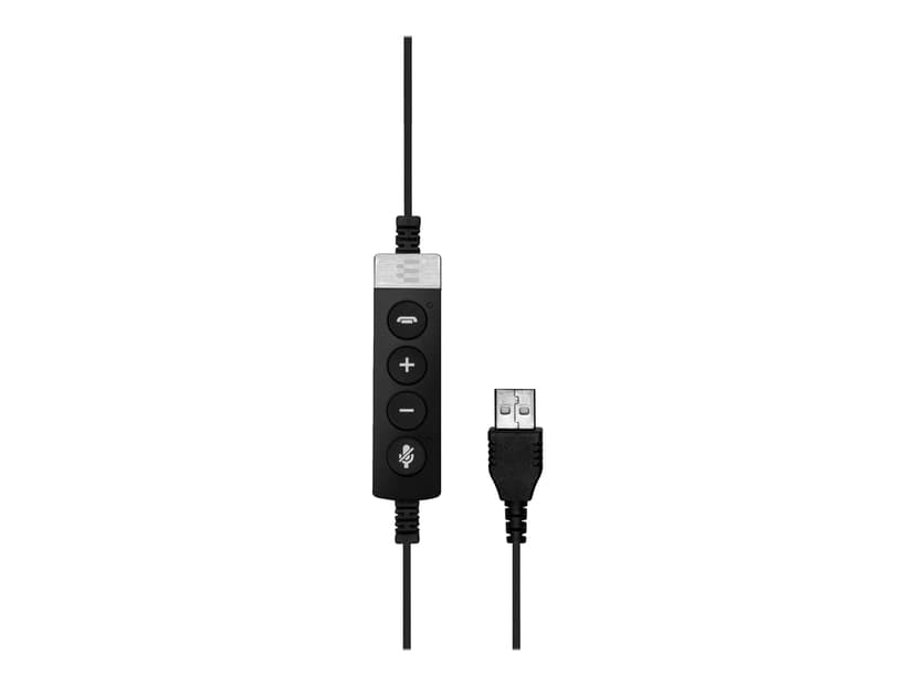 EPOS IMPACT SC630 USB ML Kuuloke + mikrofoni USB-A Microsoft Teamsille, Optimoitu UC:lle, Skype for Businessille Mono Musta