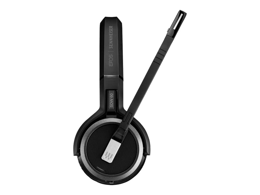 EPOS IMPACT SDW5066 Wireless DECT System Trådlöst headsetsystem Skype for Buisness Stereo Svart