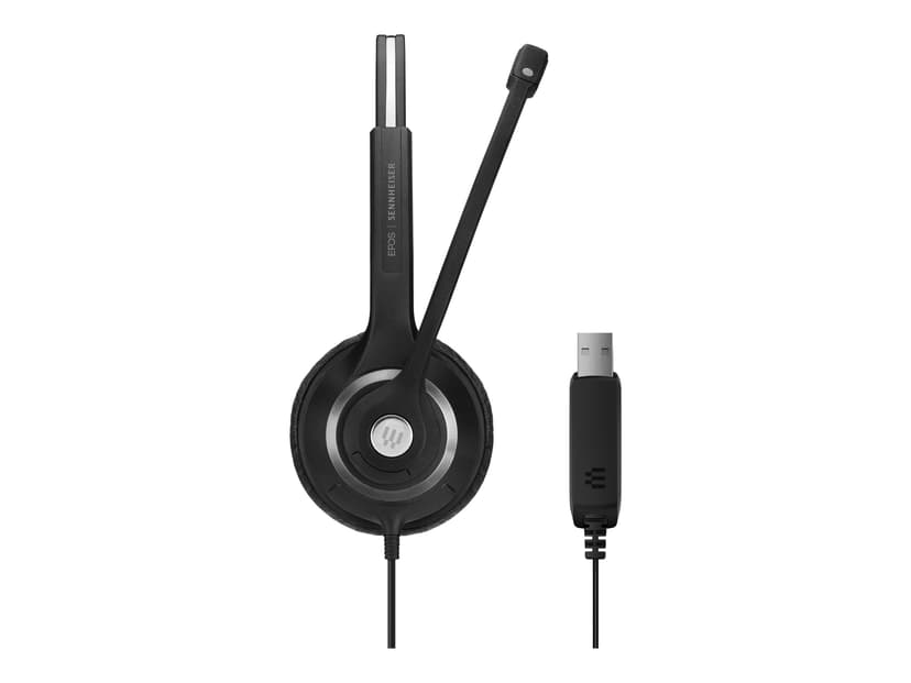 EPOS IMPACT SC260 USB Kuuloke + mikrofoni USB-A Optimoitu UC:lle Stereo Musta