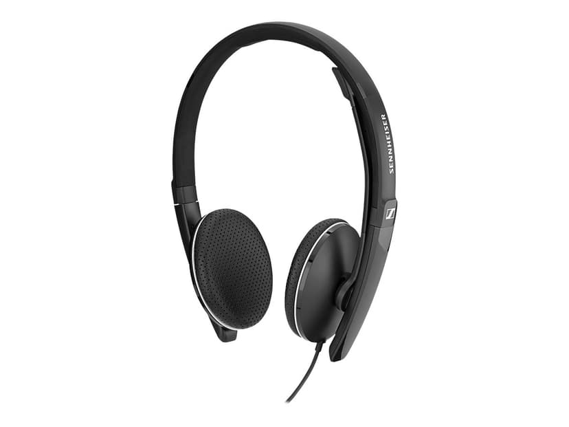EPOS ADAPT SC165 STEREO USB/3,5MM Headset 3,5 mm kontakt, USB Optimerad för UC, Skype for Buisness Stereo Svart, Vit