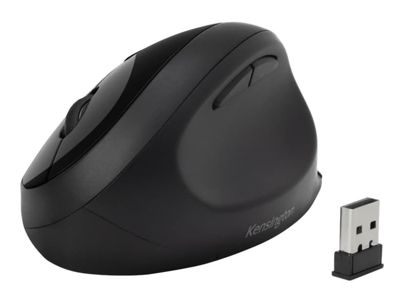 Kensington Pro Fit Ergo Wireless Mouse RF Wireless + Bluetooth 1600dpi
