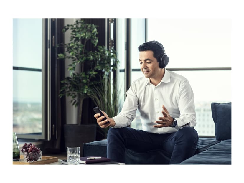 EPOS ADAPT 660 Headset USB-A via Bluetooth-adapter Microsoft-teams, Optimerad för UC Stereo Svart
