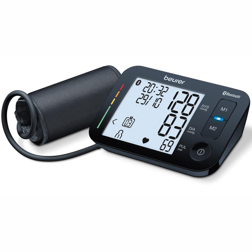 elektrode Himlen Handel Beurer Blodtryksmåler Arm BM54 Bluetooth (B65512) | Dustin.dk
