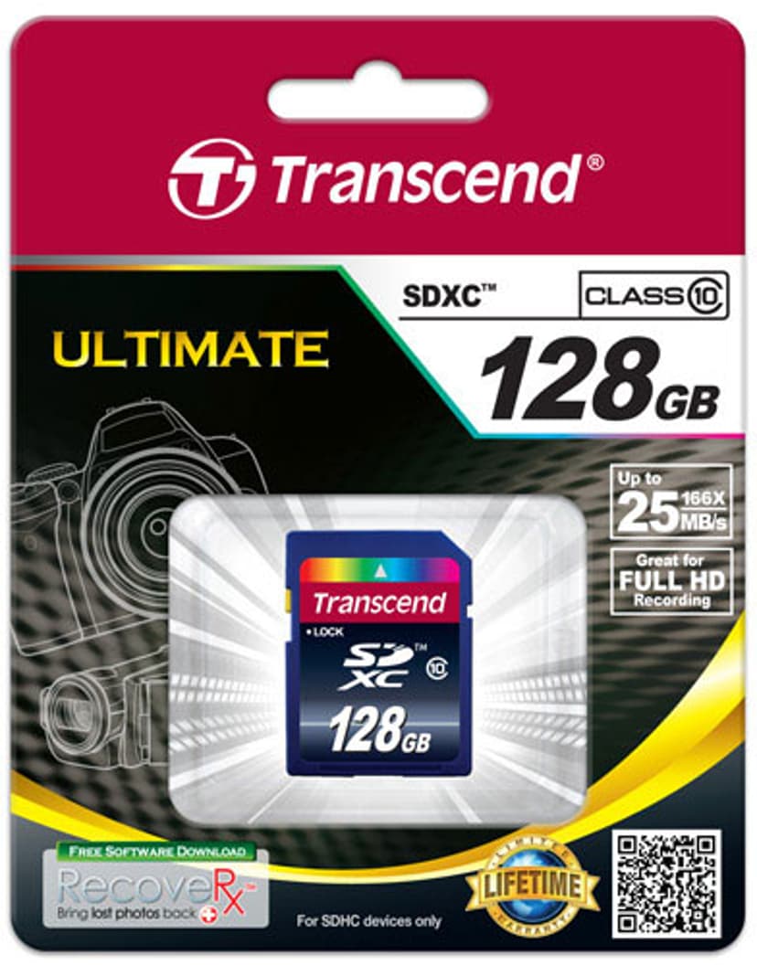 Transcend Premium 128GB SDXC Memory Card