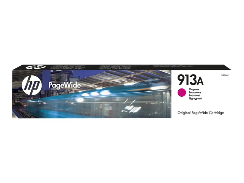 HP Bläck Magenta 913A 3k - PW 377/452/477/552