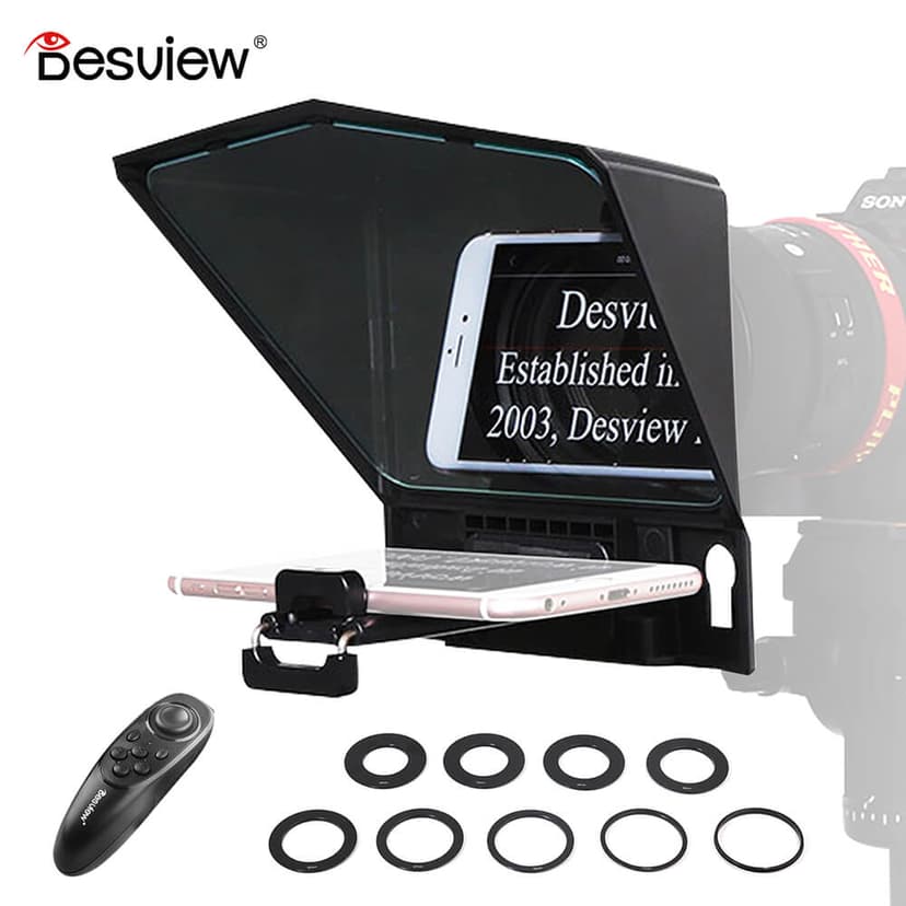 DESVIEW T2 Teleprompter for smarttelefon