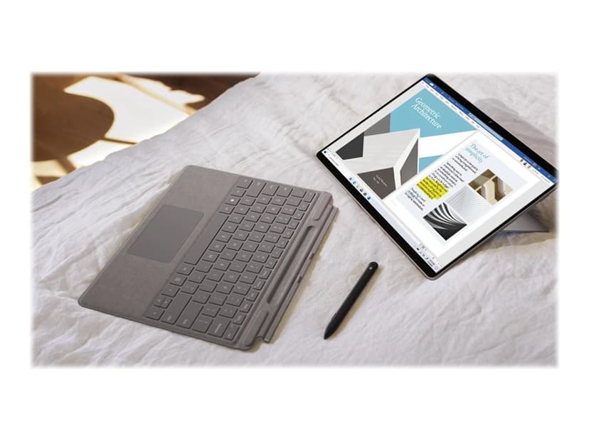 Microsoft Surface Pro X för företag 13" SQ1 256GB 16GB Mattsvart