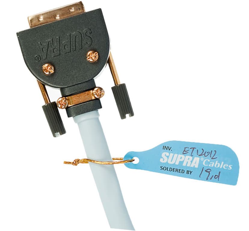 Jenving SUPRA DVI-kabel 1m DVI-D Dual Link Han DVI-D Dual Link Han
