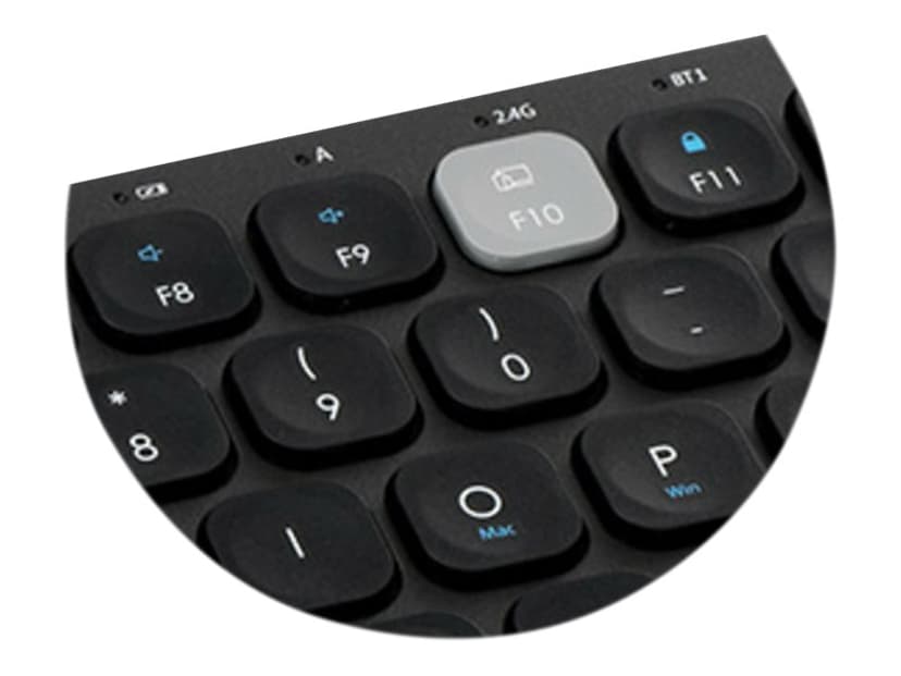 K75502A:Kensington Dual clavier compact sans fil, azerty