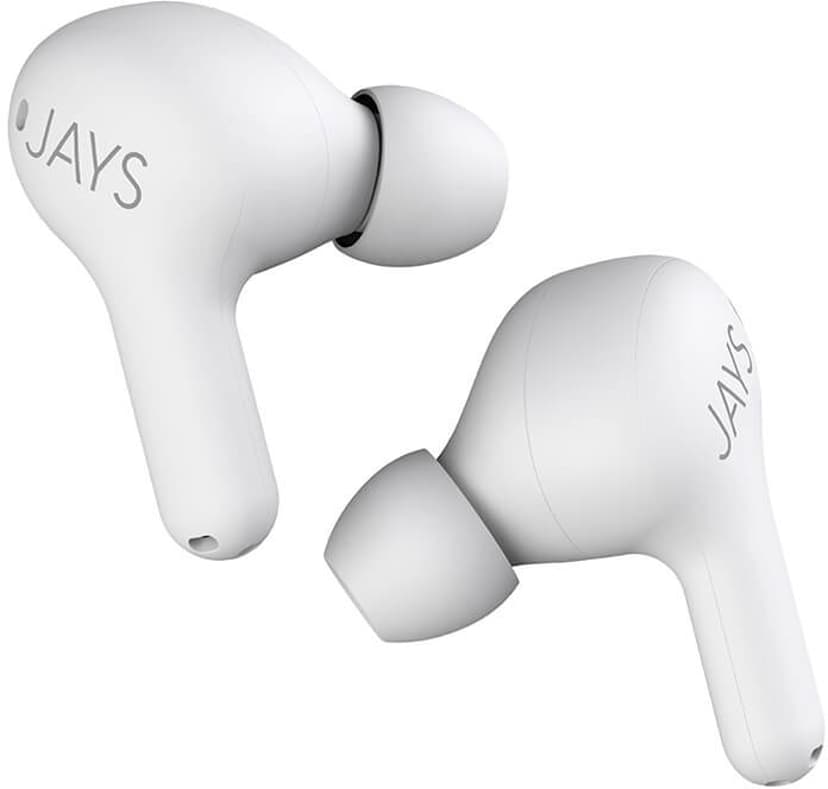 Jays T-seven Tws In-ear - White Aidosti langattomat kuulokkeet Stereo Valkoinen