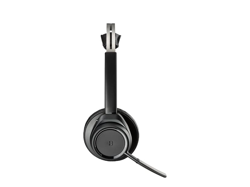 Poly Voyager Focus UC Microsoft B825-M Kuuloke + mikrofoni Optimoitu MS Teamsille Stereo Musta