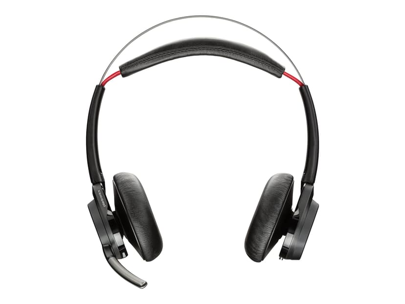 Poly Voyager Focus UC Microsoft B825-M Hodesett Microsoft Teams, Skype for Business Stereo Svart