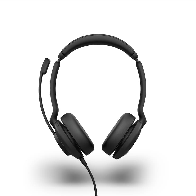 Jabra Evolve2 30 MS -kuulokkeet Kuuloke + mikrofoni USB-A Microsoft Teamsille Stereo Musta