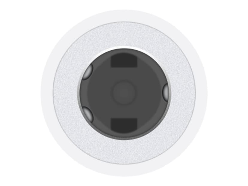 Apple Lightning to 3.5 mm Headphone Jack Adapter Valkoinen