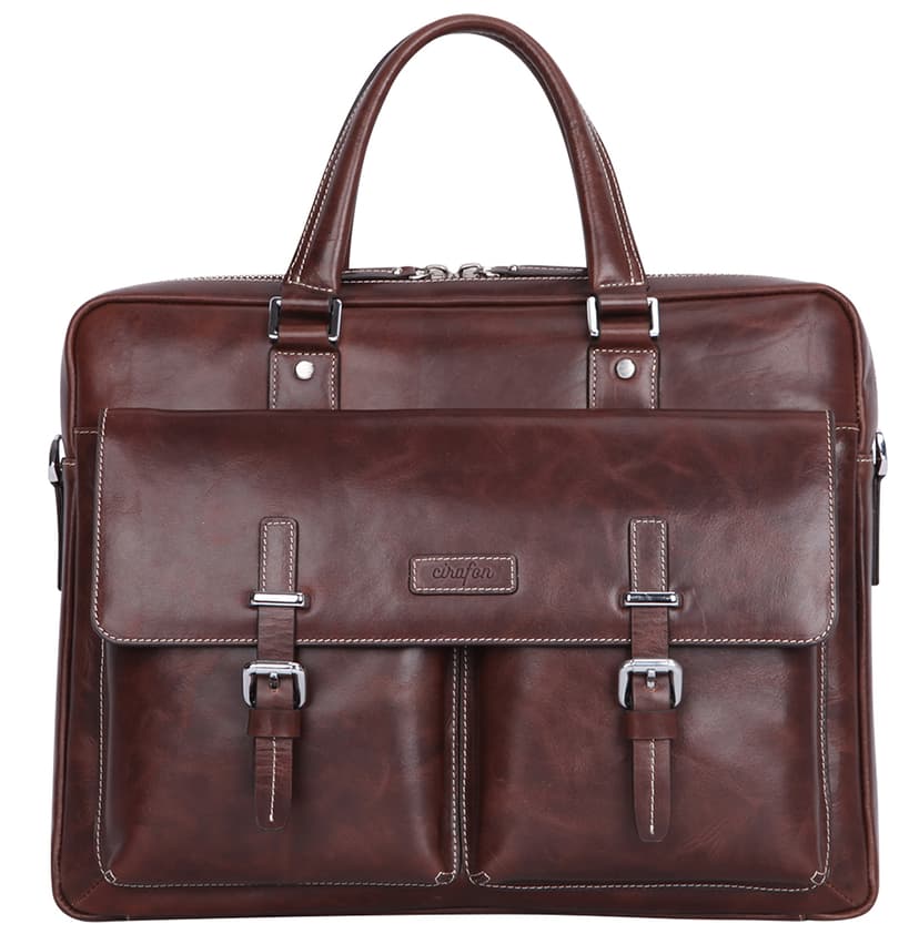 Cirafon Leather Vintage 15.6" Genuint läder