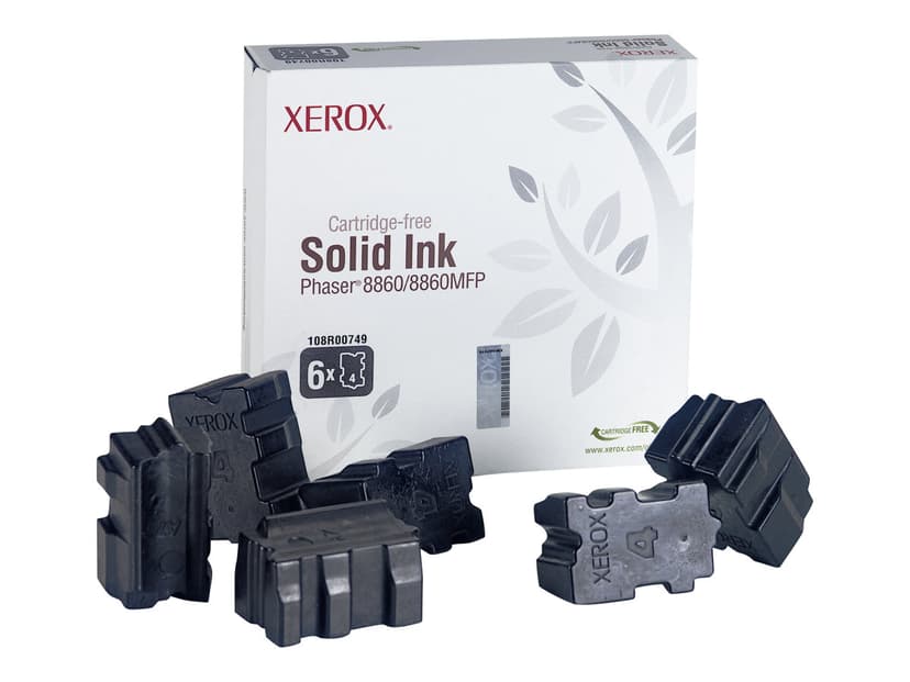 Xerox Colorstix 6X Musta 14k - Phaser 8860
