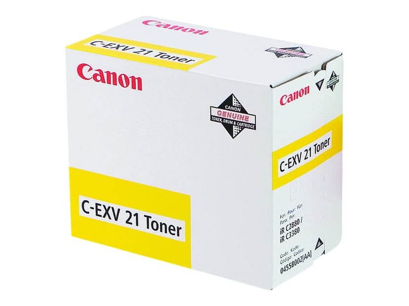 Canon Värikasetti Keltainen C-EXV21 TO IRC 2880