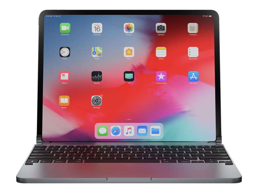Brydge Pro Aluminium Keyboard iPad Pro 11' 1st/2nd/3rd/4th Gen Nordic Layout Silver