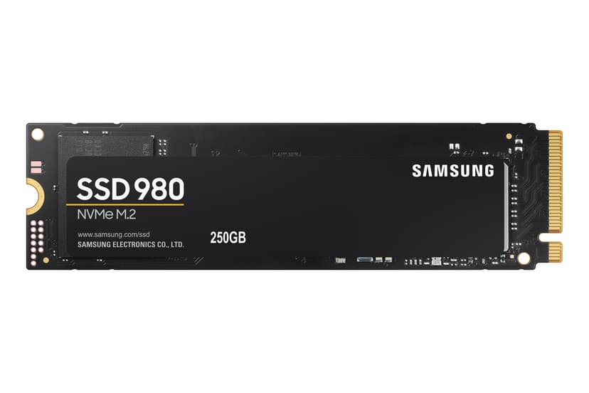 Samsung 980 SSD-levy 250GB M.2 2280 PCI Express 3.0 x4 (NVMe)