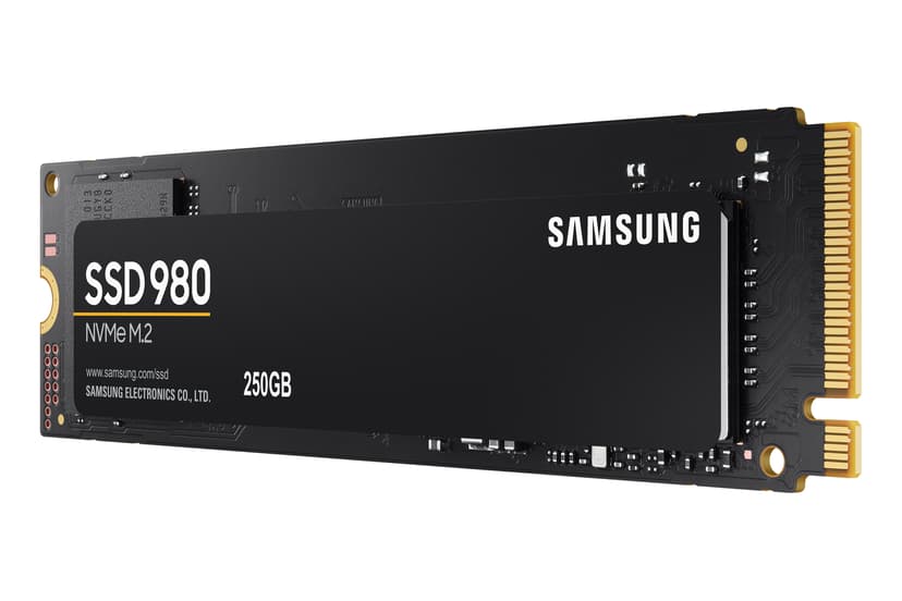 Samsung 980 SSD-levy 250GB M.2 2280 PCI Express 3.0 x4 (NVMe)
