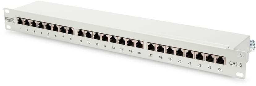 Digitus Patchpanel 24 portar Skärmad (STP) CAT 6