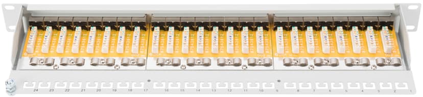 Digitus Patchpanel 24 portar Skärmad (STP) CAT 6