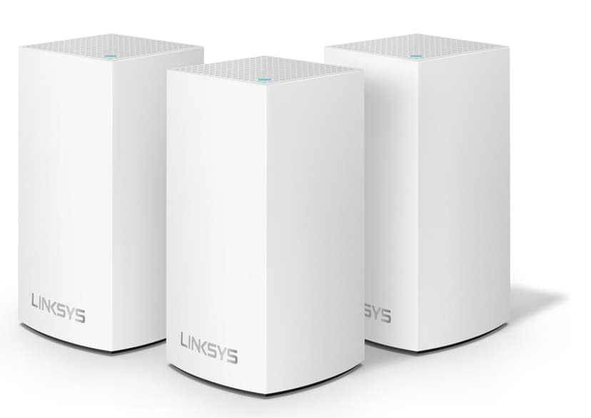 Linksys Velop AC1300 Dual-Band Intelligent Mesh WiFi 5 System 3-pakkaus