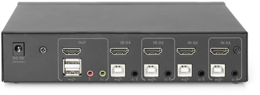 Digitus 4-port 4K HDMI KVM Switch