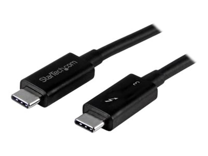 Startech 1m Thunderbolt 3 USB C Cable (40Gbps) 1m 24 pin USB-C Uros 24 pin USB-C Uros