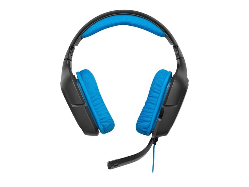 Logitech G430 Kuuloke + mikrofoni Surround Sound Musta, Sininen