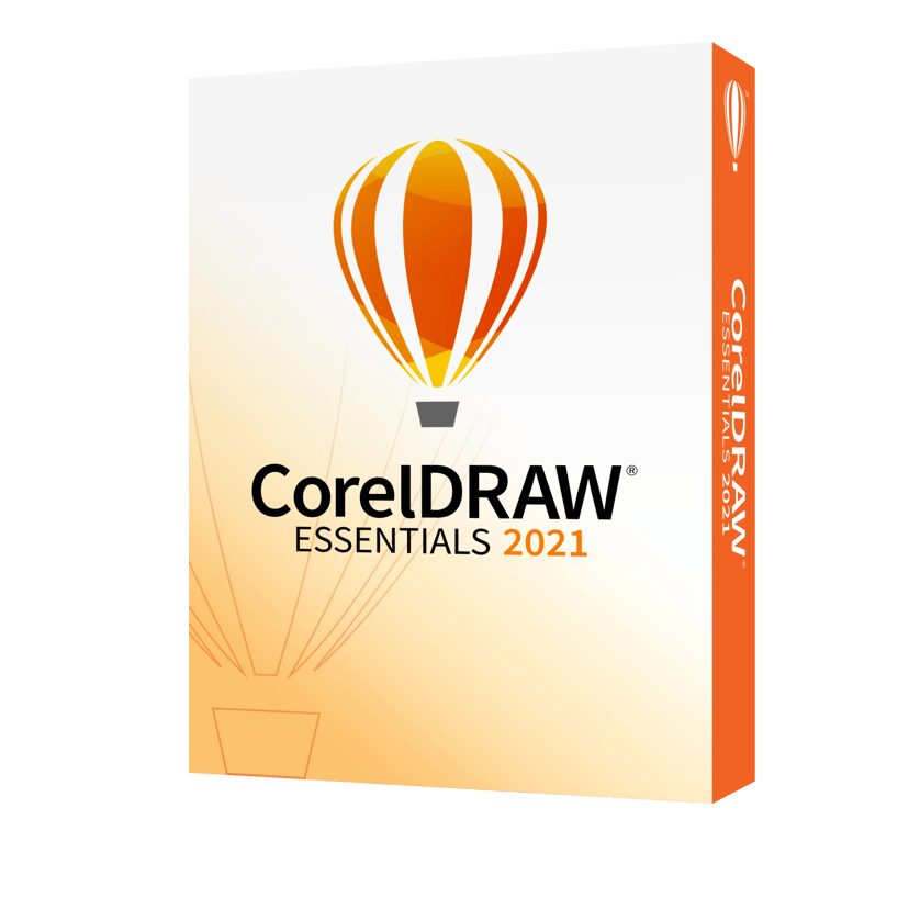 Corel CorelDraw Essentials 2021 Eng/Sve Windows Box