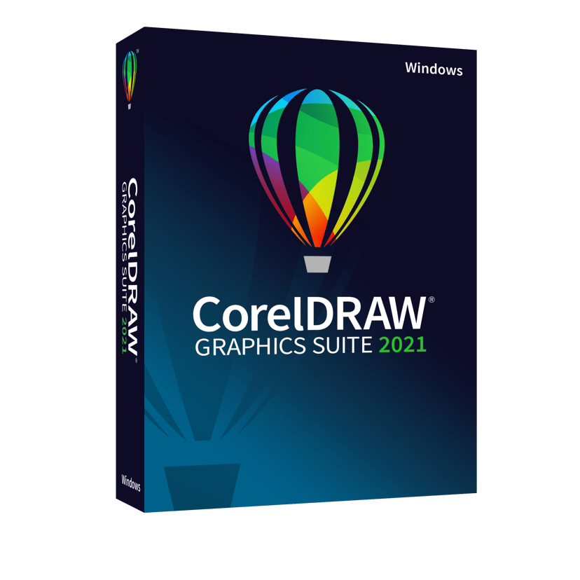 Corel CorelDraw Graphics Suite 2021 Eng/Fi Windows Box