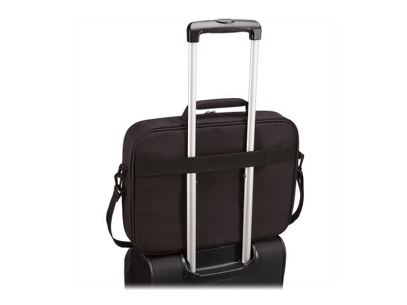 Case Logic Advantage Laptop Clamshell Bag 15.6" Black 15" - 16", 15.6" Polyester