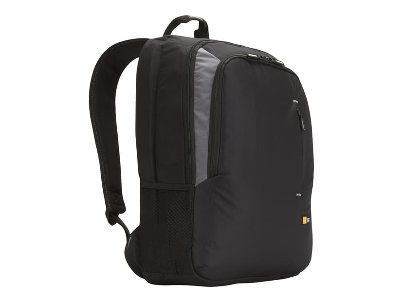 Case Logic Laptop Backpack 17" Harmaa, Musta