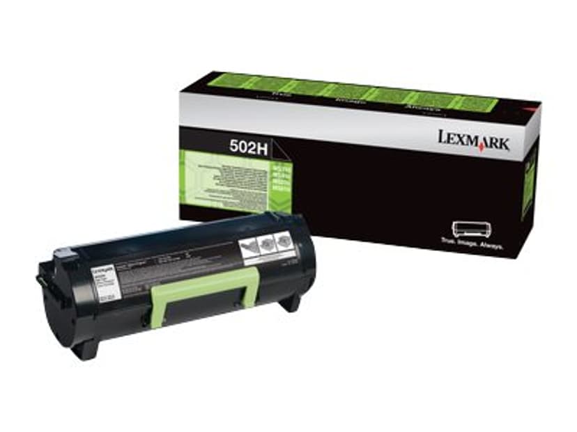 Lexmark Toner Svart 502H 5k - MS310/MS410/MS510/MS610